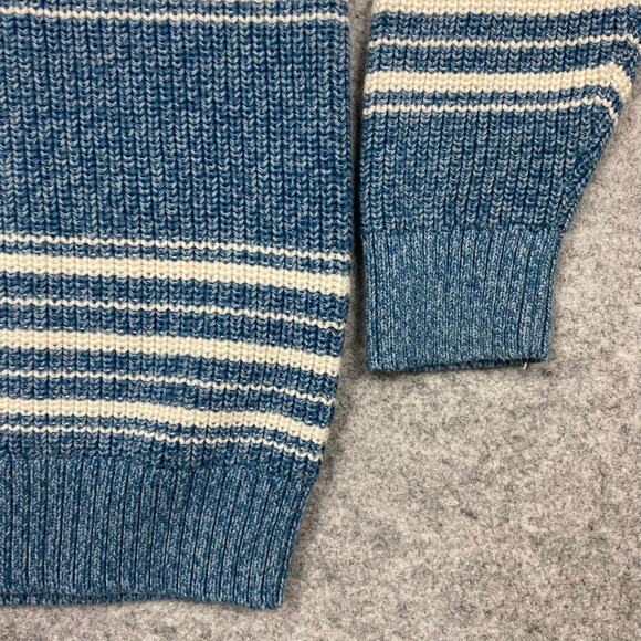 Old Navy sweater womens XL knit Lagenlook boho stripe cottage comfy cozy preppy - Picture 4 of 9